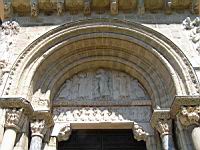 Toulouse, Basilique Saint-Sernin, Porte Miegeville, Tympan
